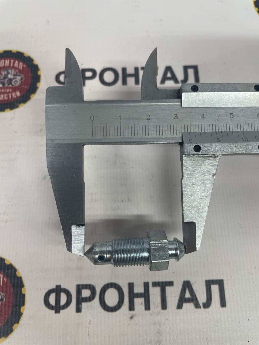 Штуцер М10 стравливания воздуха ПГУ, прокачки суппорта 4120001740