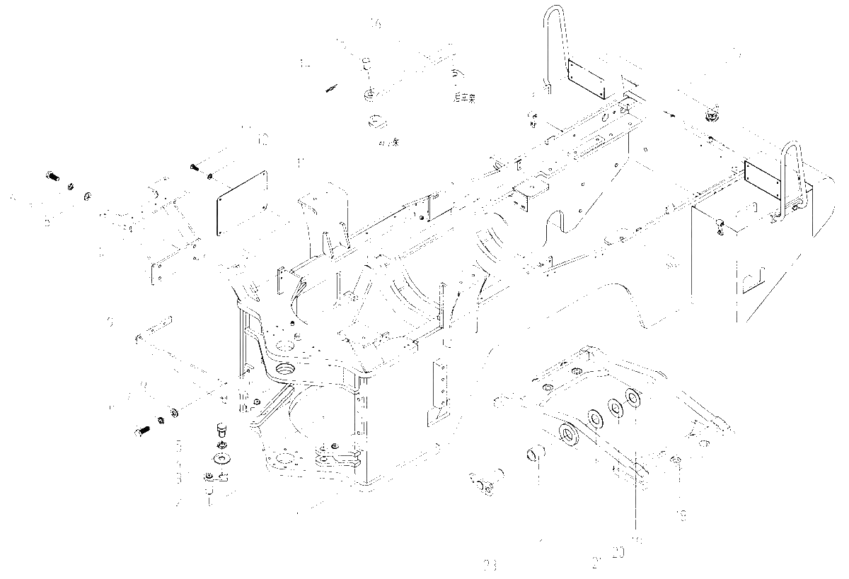 Группа заднего шасси
