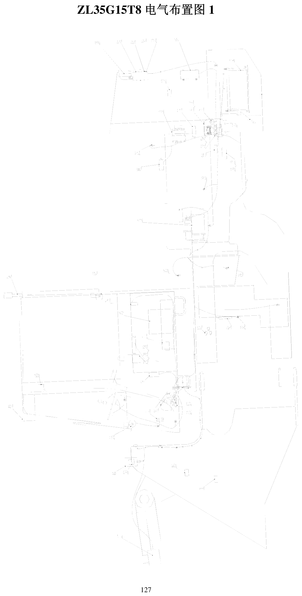 FIG.84 ZL35G15T8 电气布置图1