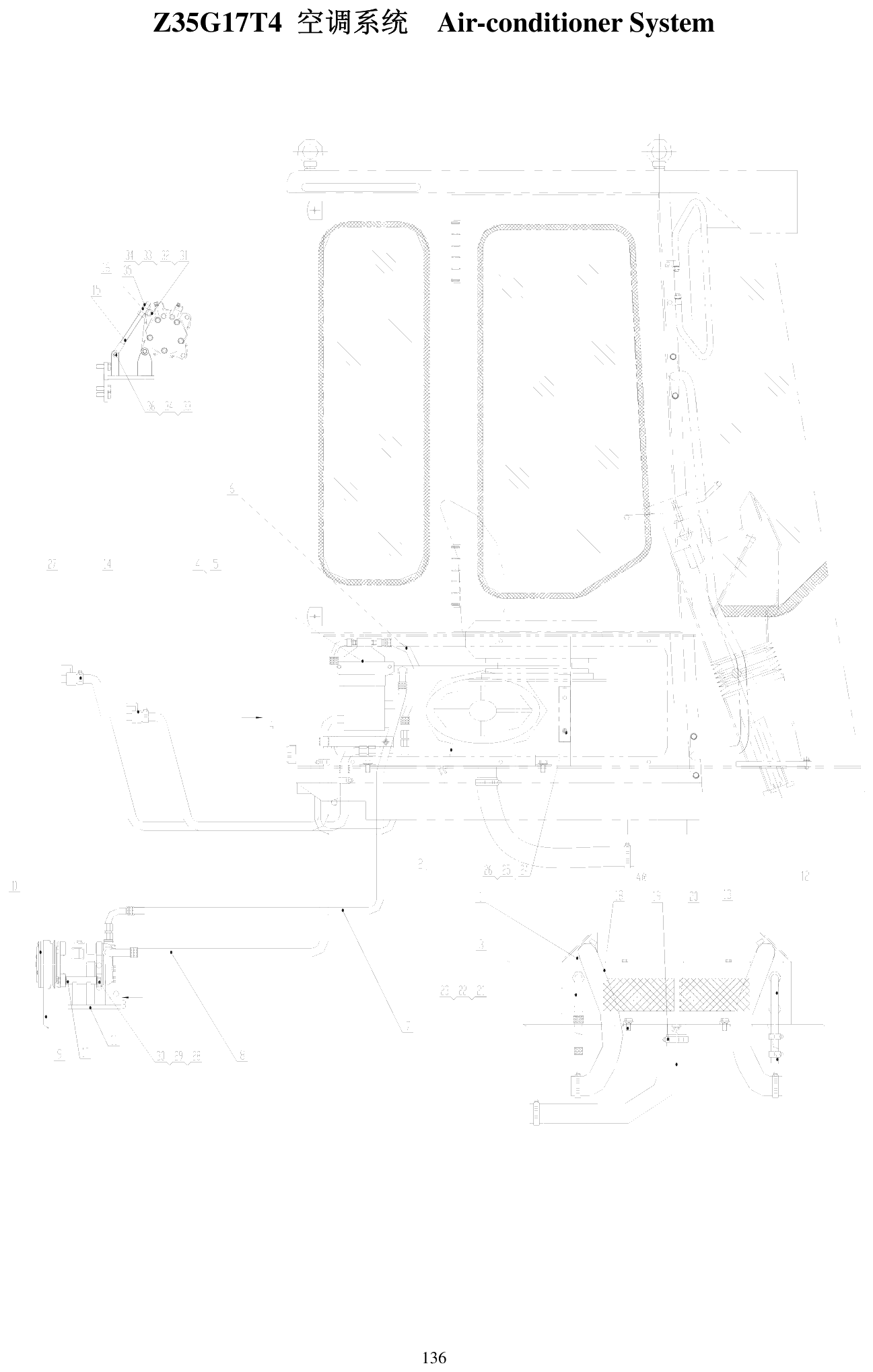 FIG.93 Z35G17T4 Air-conditioner System