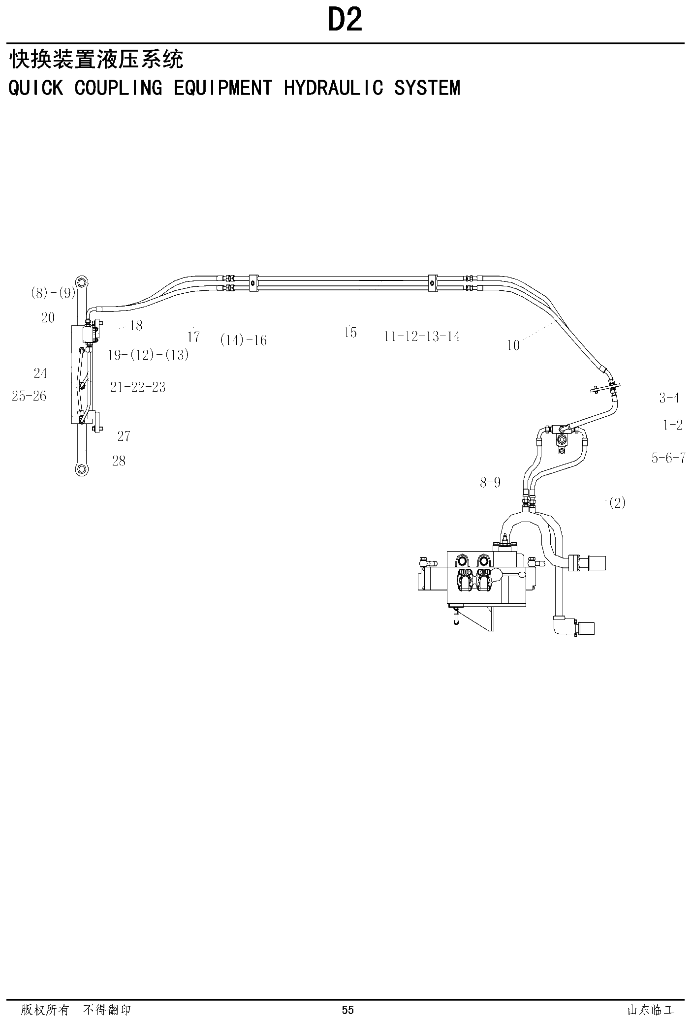 FIG.27 快换装置液压系统