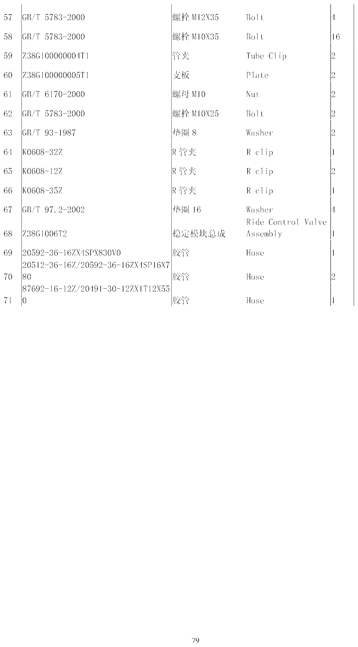 FIG.54 57 GB/T 5783-2000 螺栓M12X35 Bolt 4