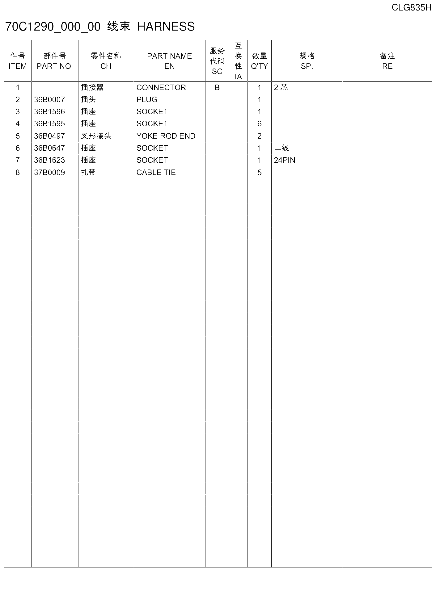FIG.293 70C1290_000_00 HARNESS