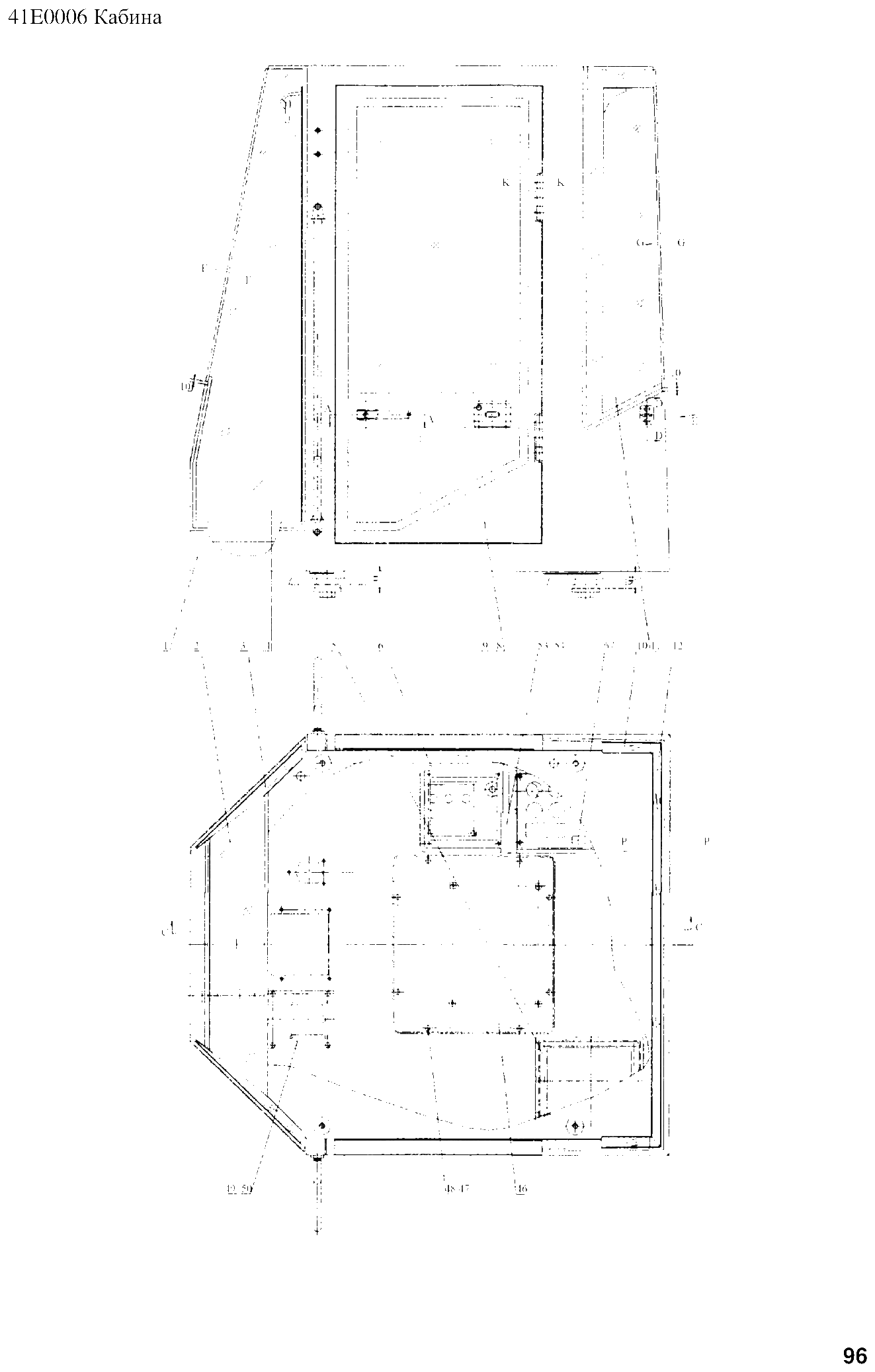 FIG.76 41E0006 Кабина