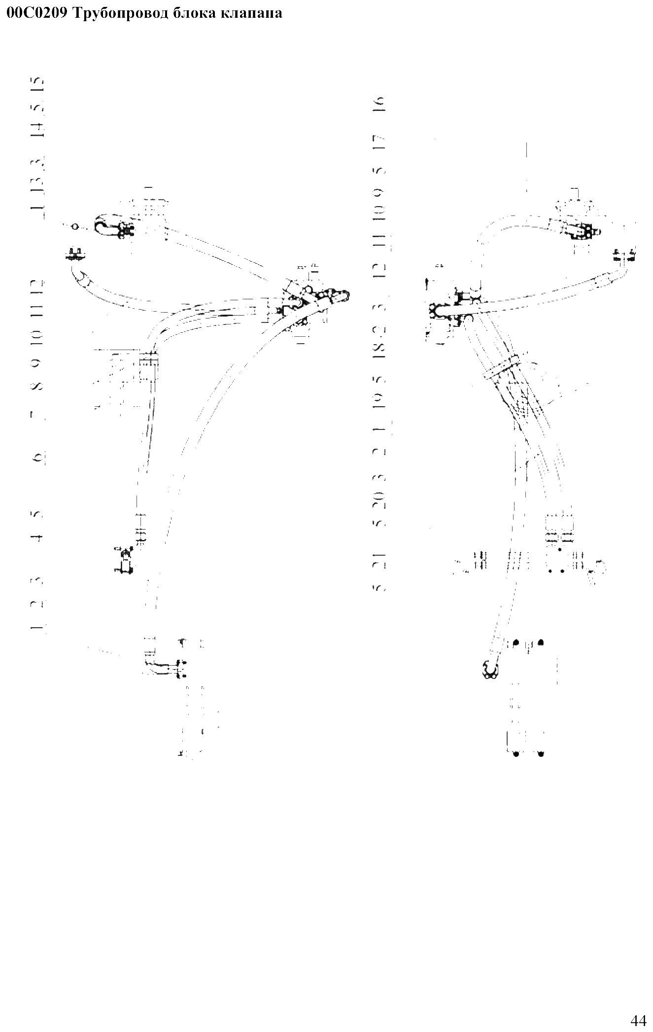 FIG.29 00C0209 Трубопровод блока клапана
