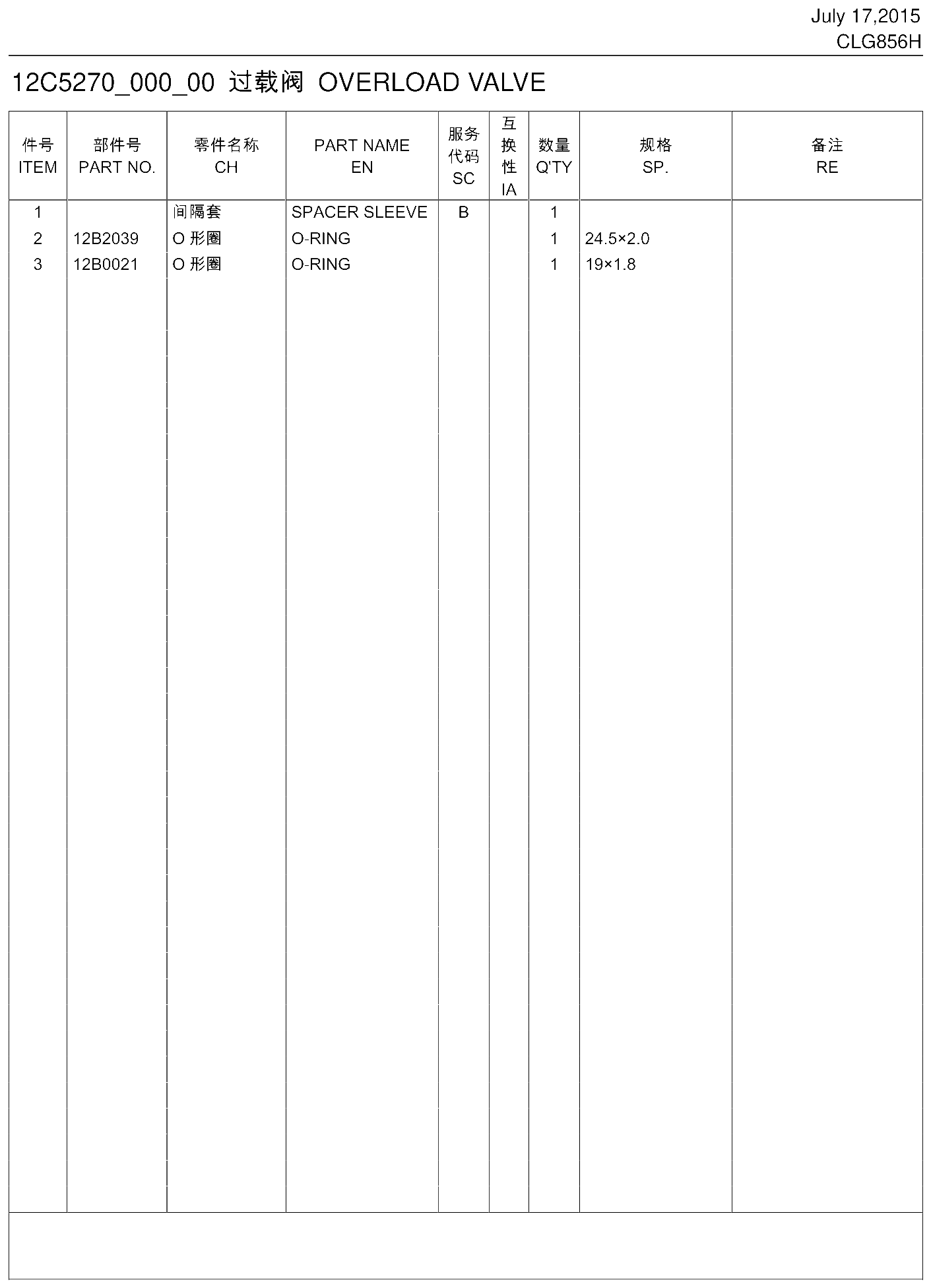 FIG.82 12C5270_000_00 OVERLOAD VALVE