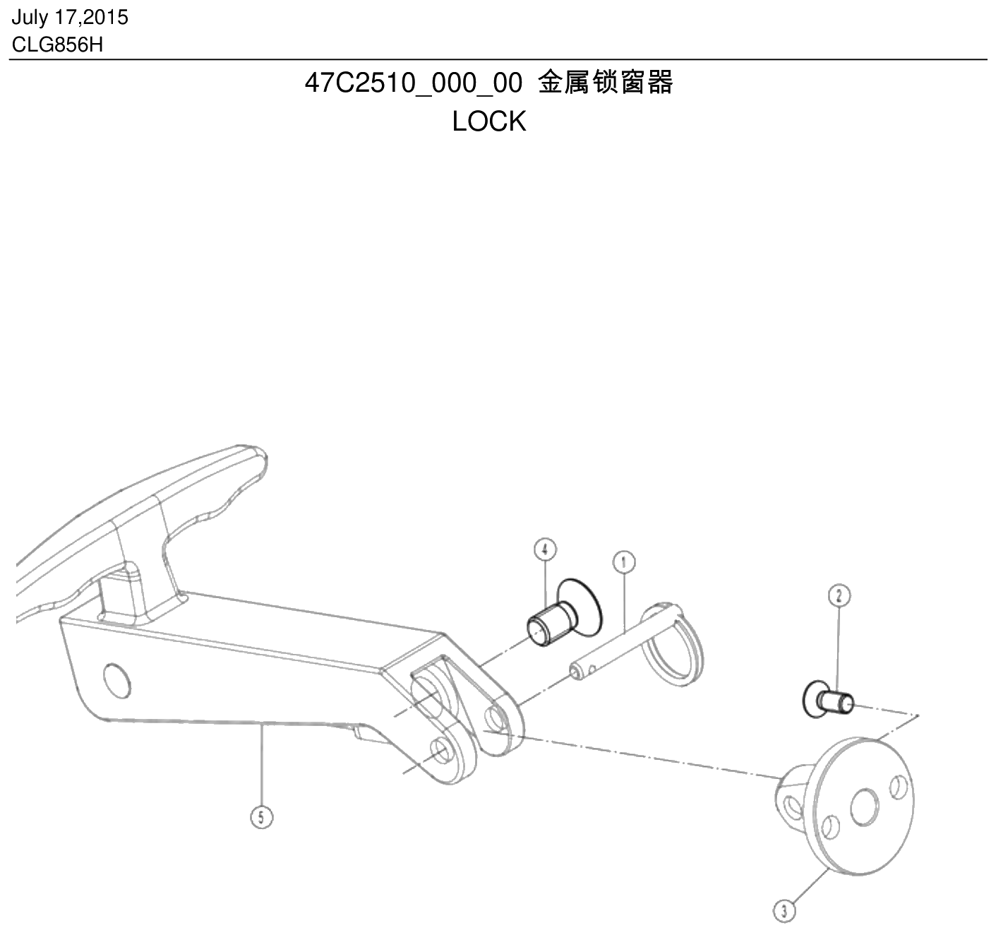 FIG.302 金属锁窗器