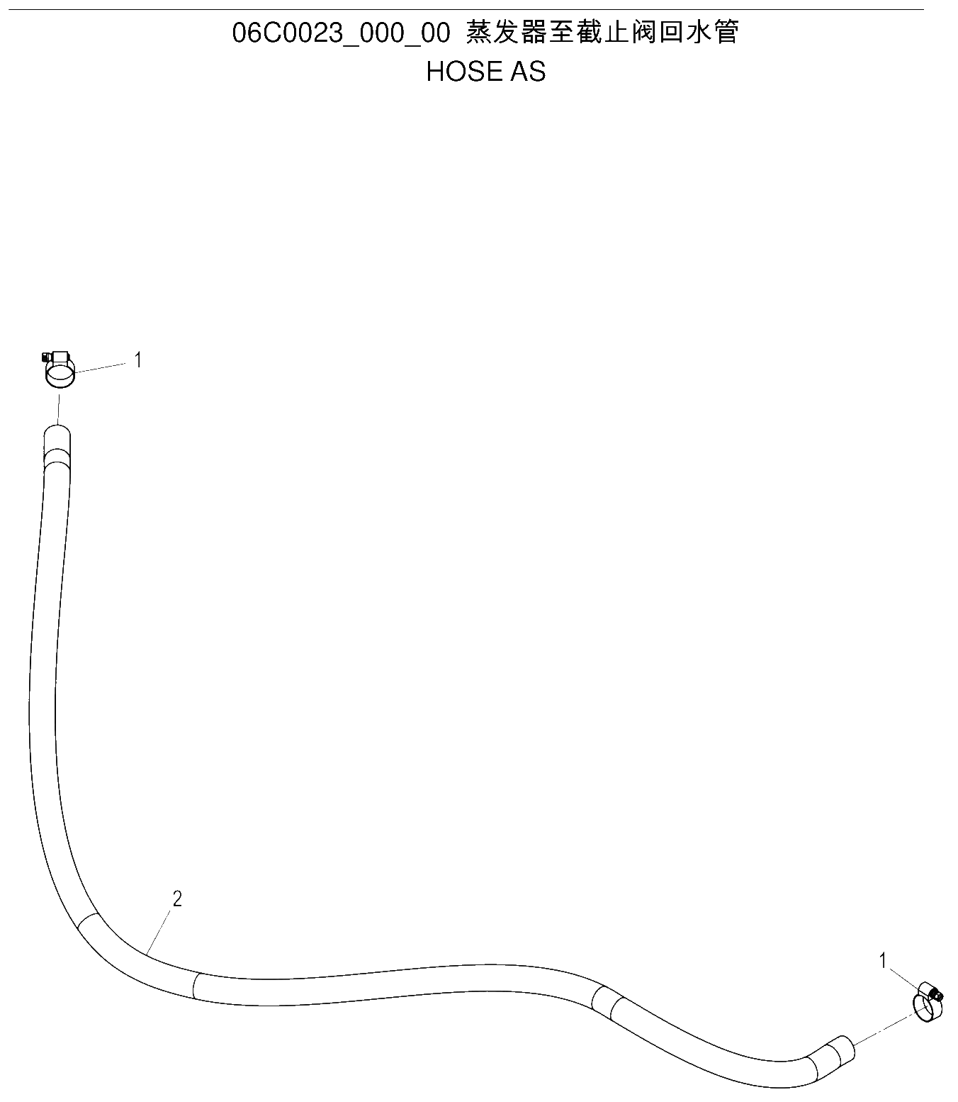 FIG.400 蒸发器至截止阀回水管