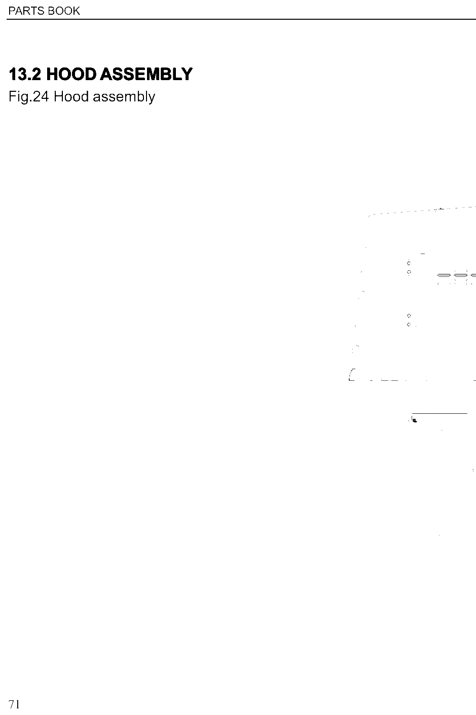 FIG.73 13.2 13.2 HOOD HOOD ASSEMBLY ASSEMBLY