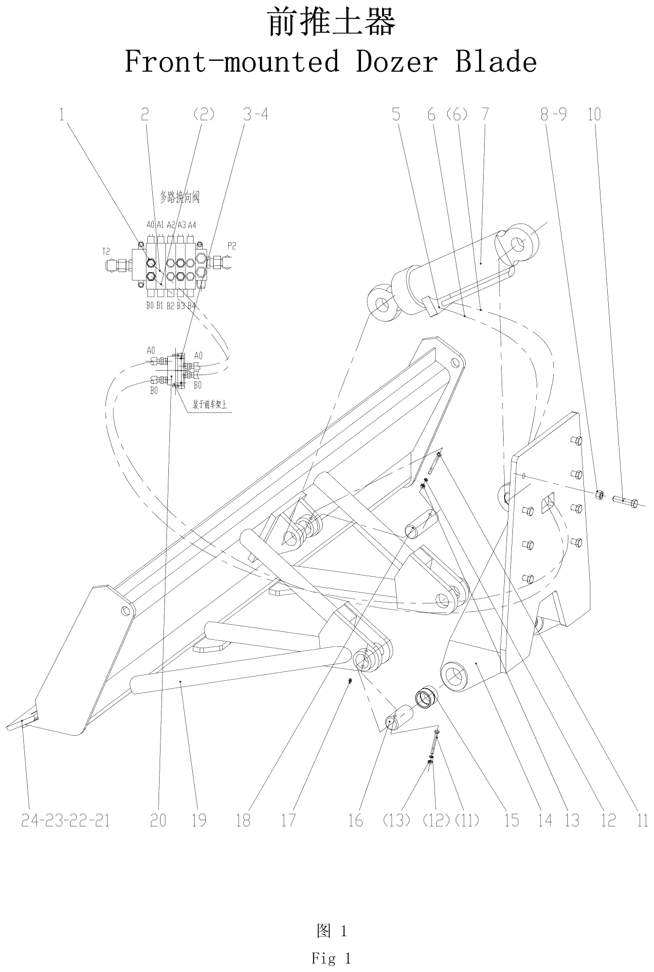 FIG.2 前推土器