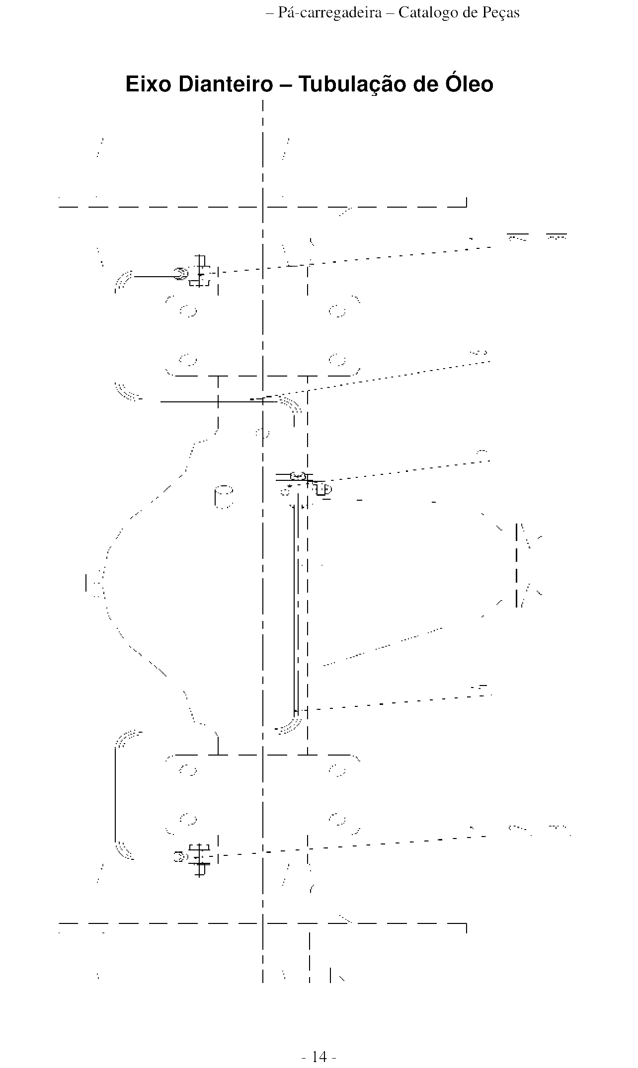 FIG.4 Eixo Dianteiro – Tubulação de Óleo