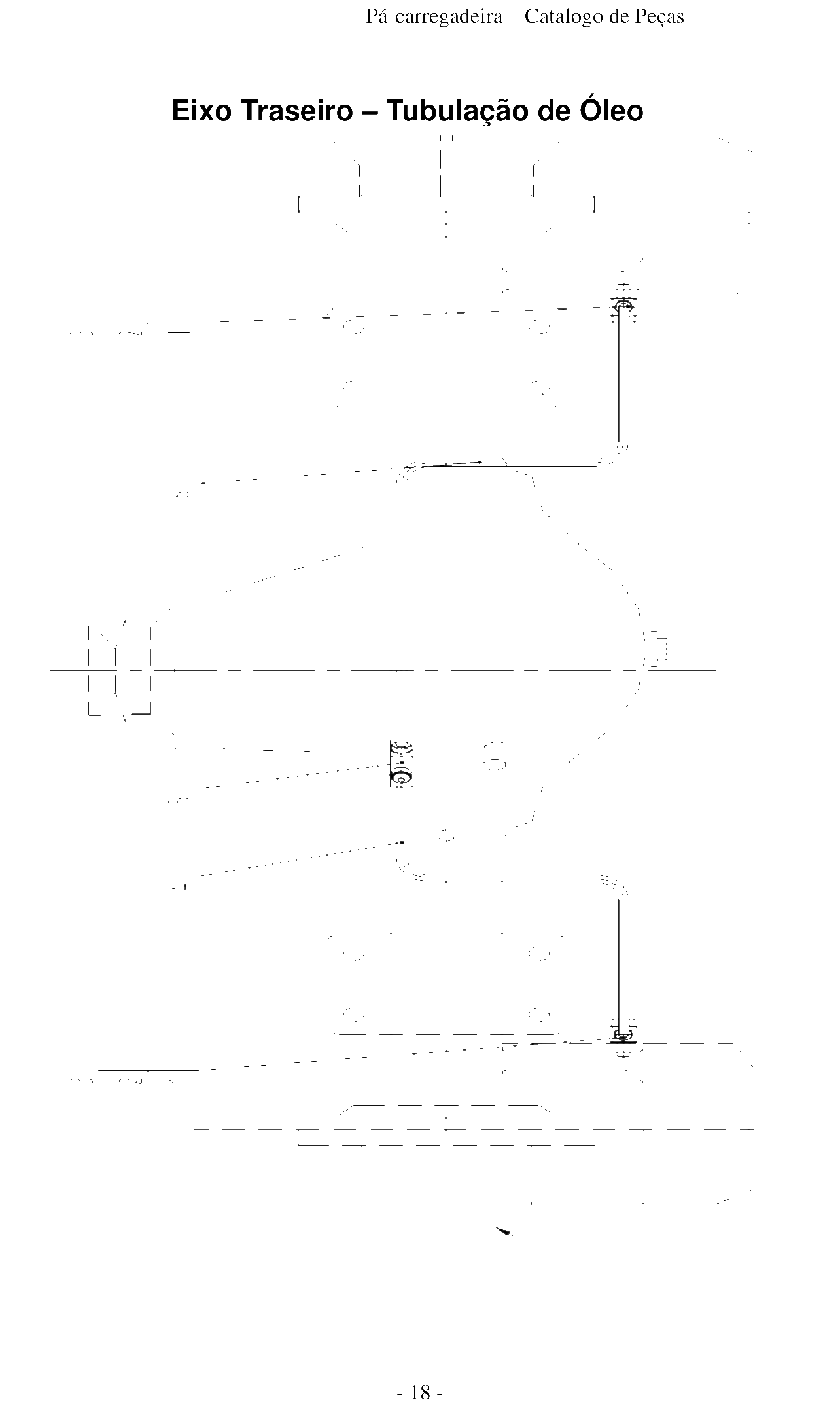 FIG.8 Eixo Traseiro – Tubulação de Óleo