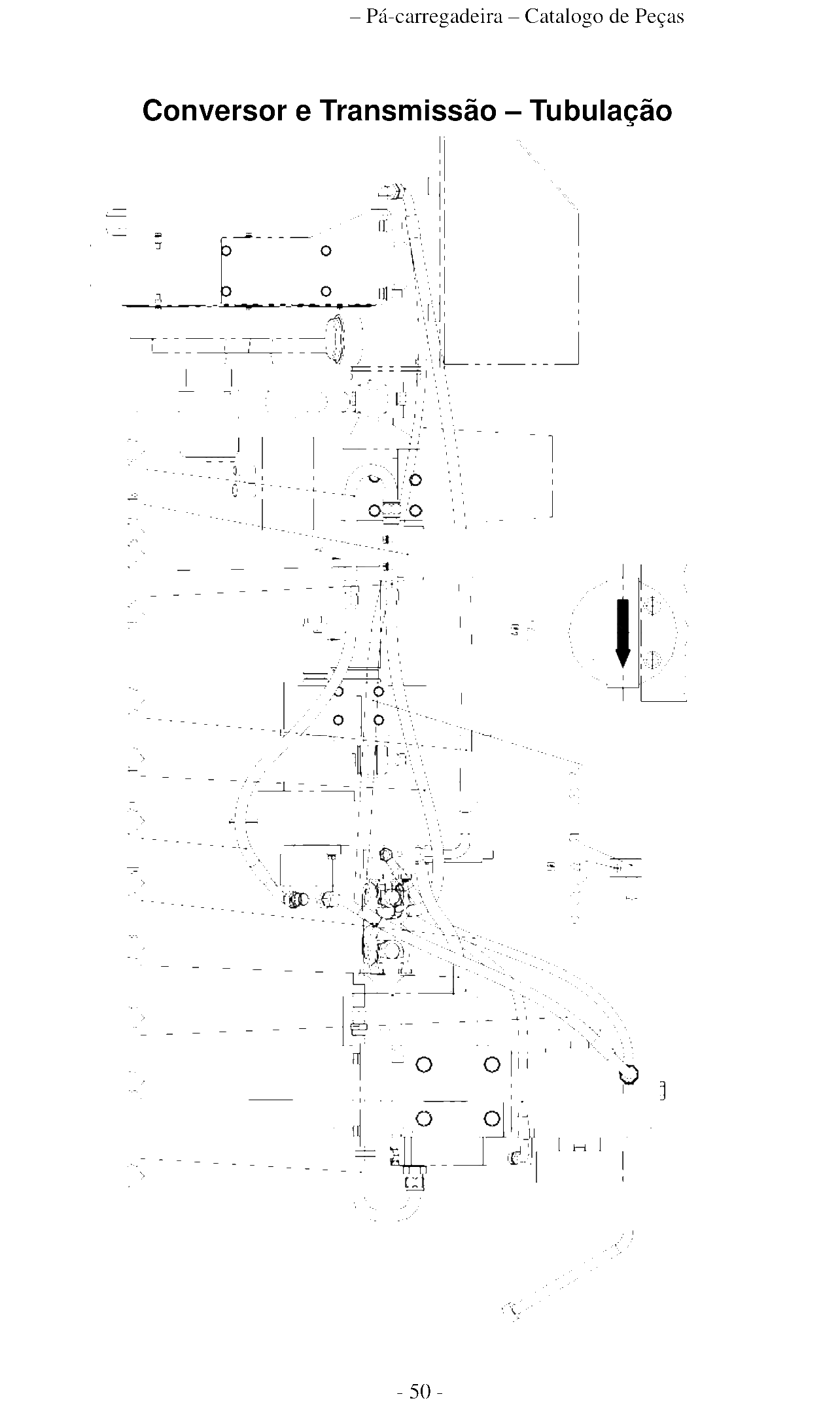 FIG.40 Conversor e Transmissão – Tubulação