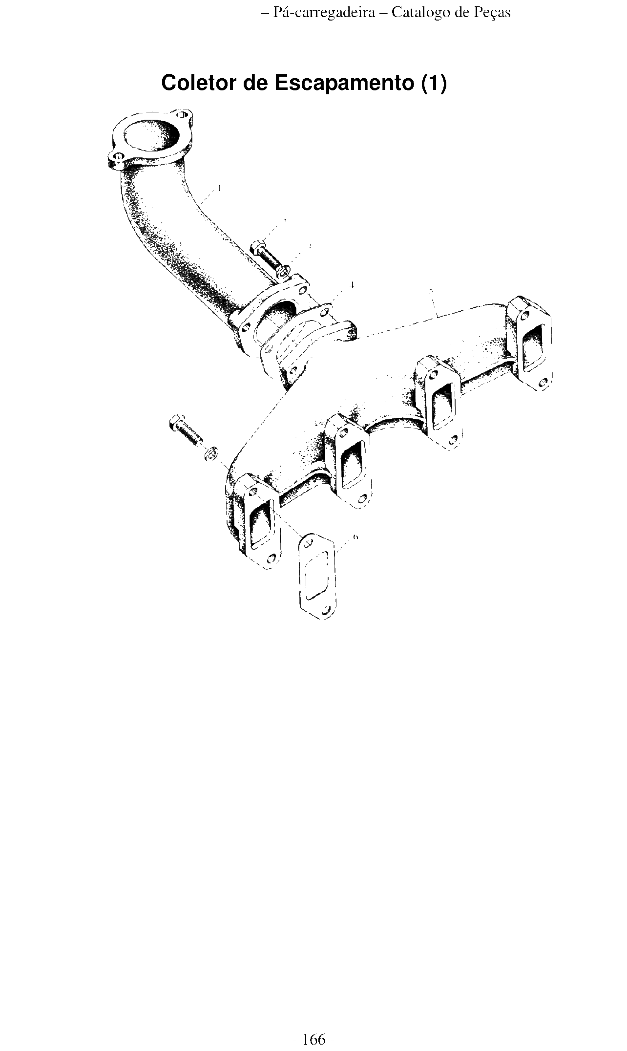FIG.156 Coletor de Escapamento (1)