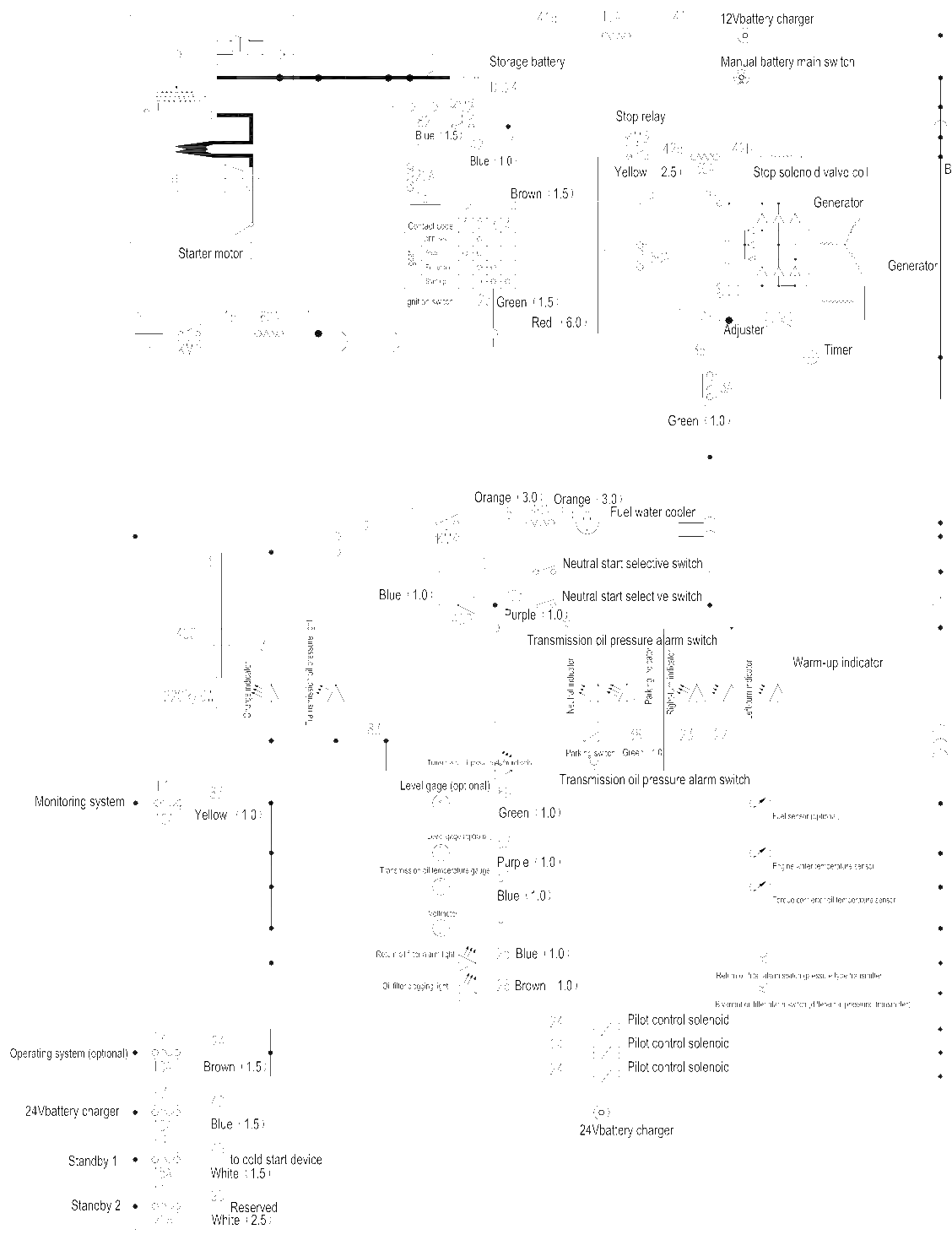 FIG.33 Electrical System Principle Diagram