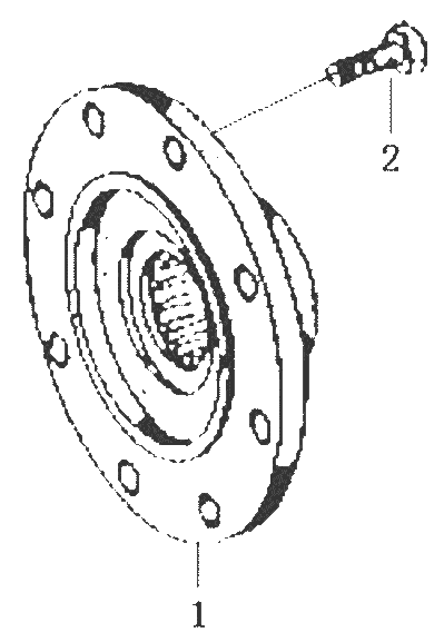Output flange 4644 103 467