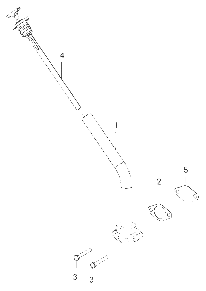 Input hose joint 4644 131 082