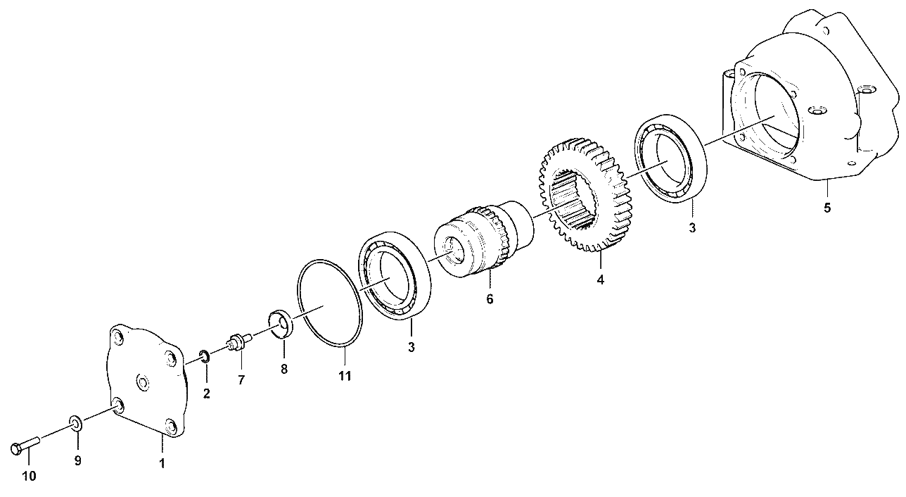 Power take off component
