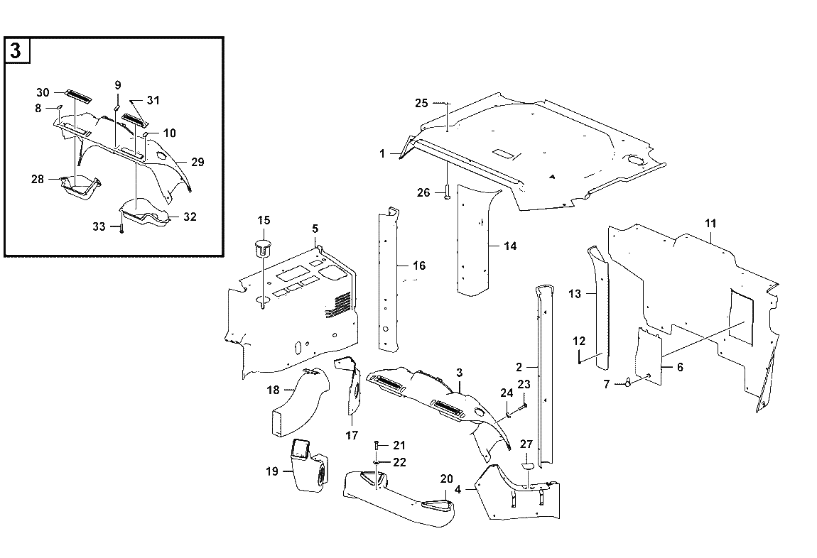 Interior assembly