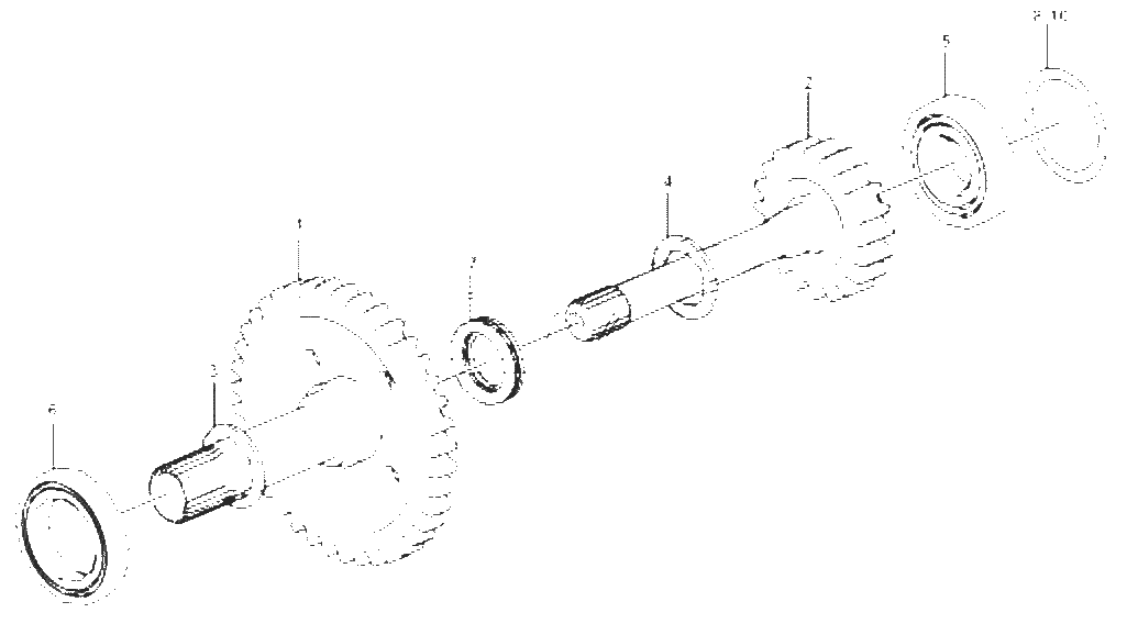 3rd shaft assembly