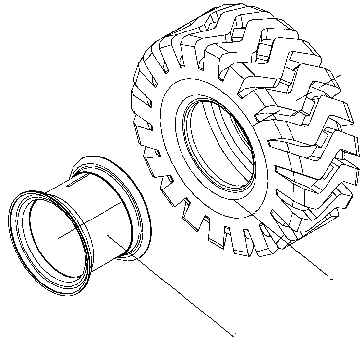 RIM AND TYRE ASSEMBLY