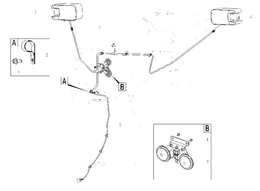Electric assembly-front frame