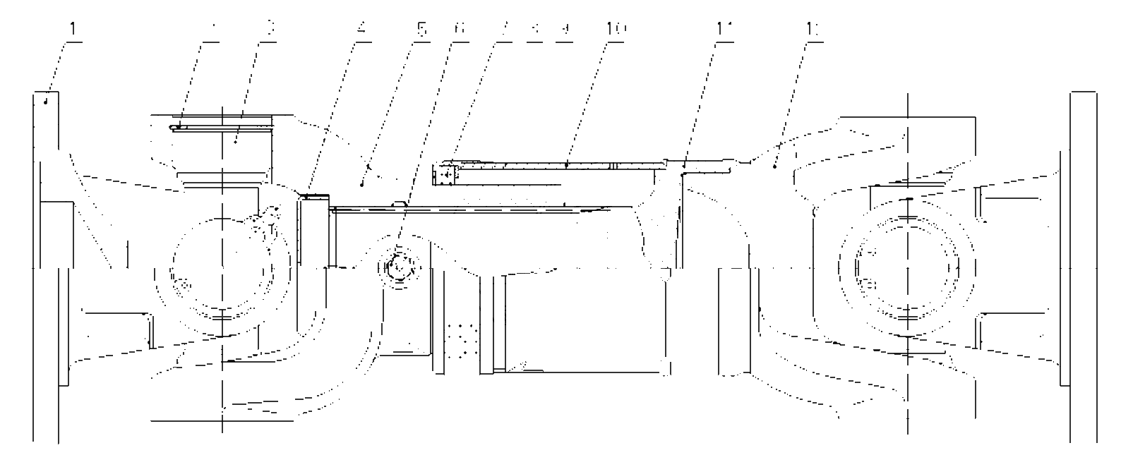 REAR DRIVING AXLE (350501)