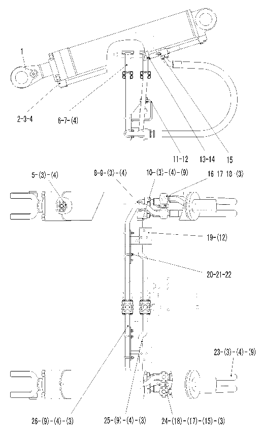 LIFT ARM CYLINDER ASSEMBLY