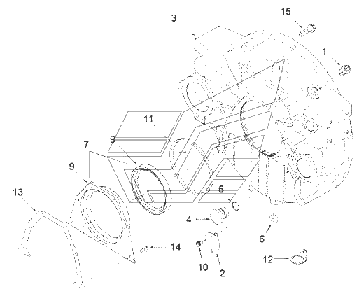 Housing,Flywheel FH 9020ZZ