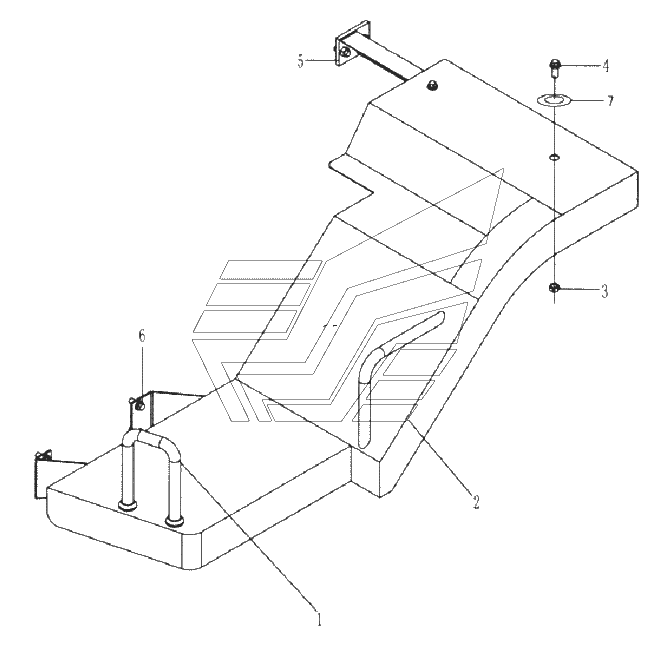 LEFT BENCH ASSEMBLY