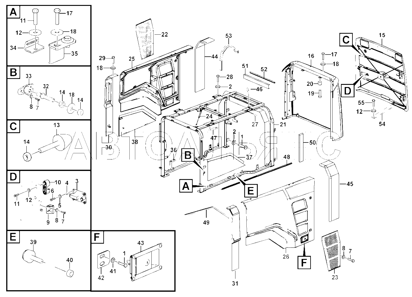 Engine bonnet assembly