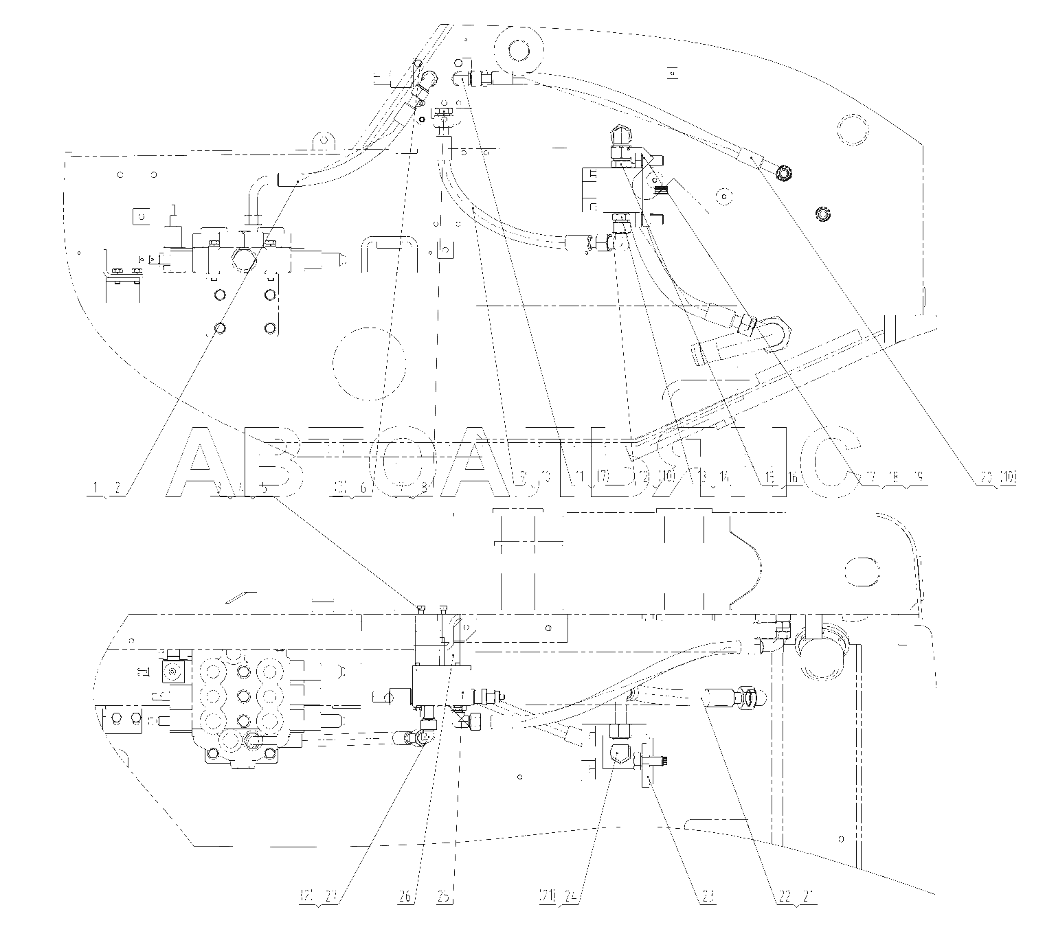00C2519 001 AUX&NBSP HYDRAULIC SYSTEM