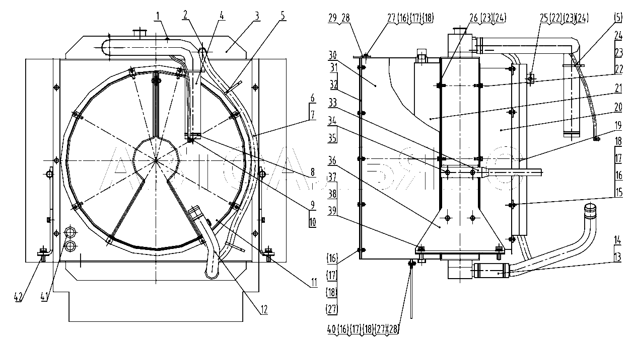 20C0046 003 RADIATOR GP