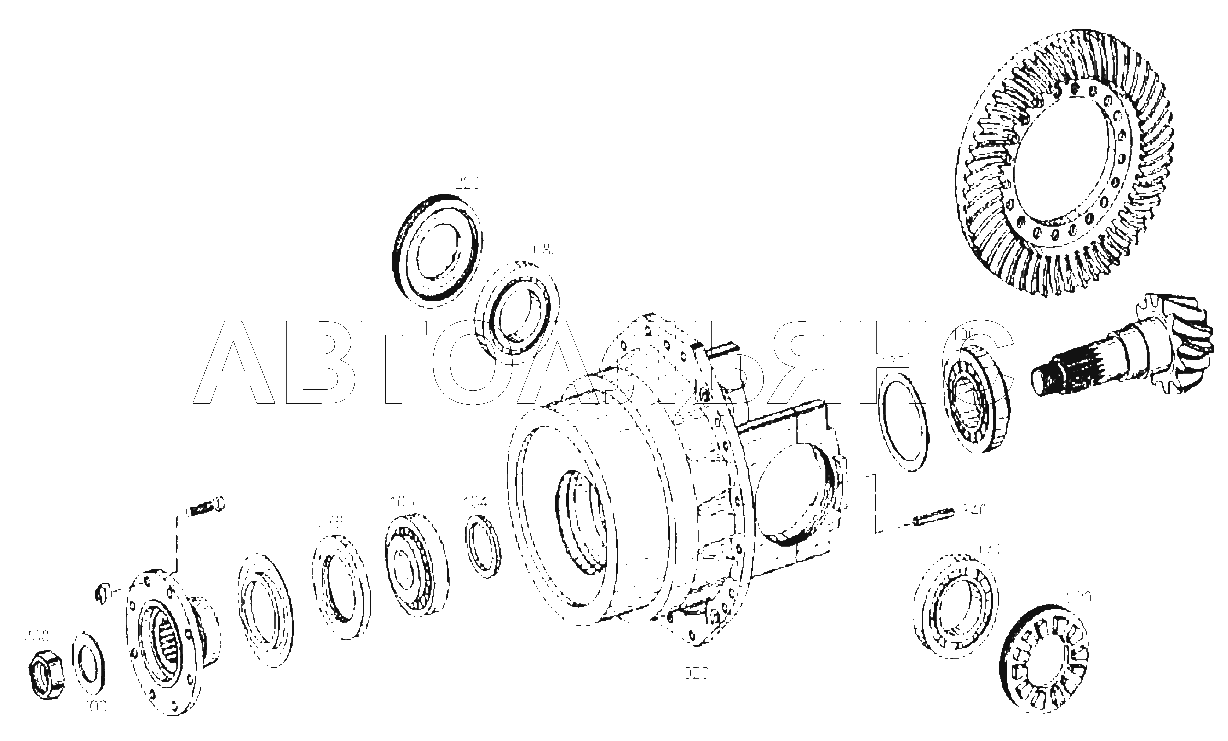 4460 165 009 01 DIFF. CARRIER