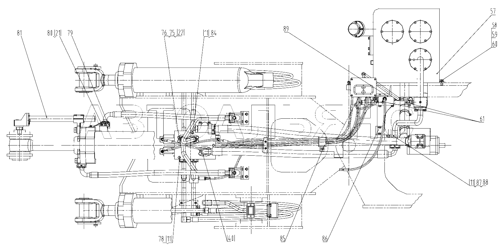 11E0413 HYDRAULIC SYSTEM (C)