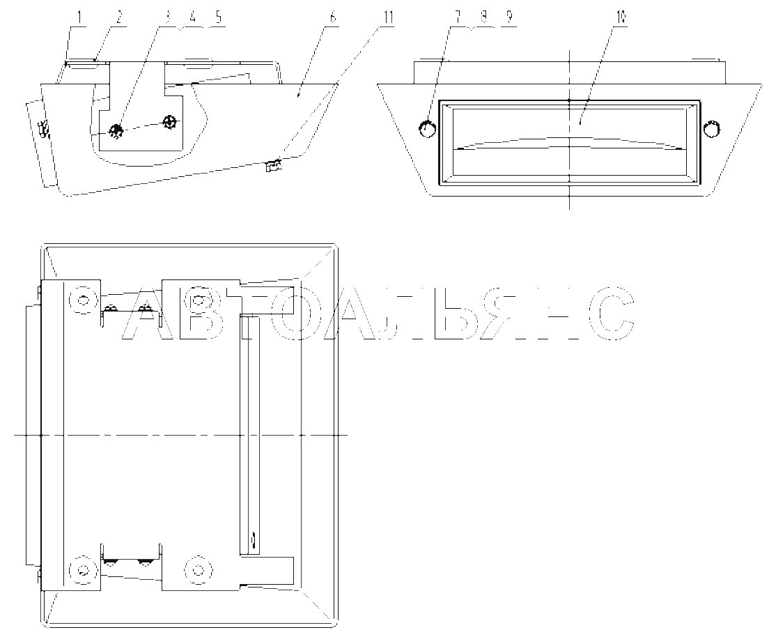 46C1841 003 RADIO/CASSETTE PLAYER