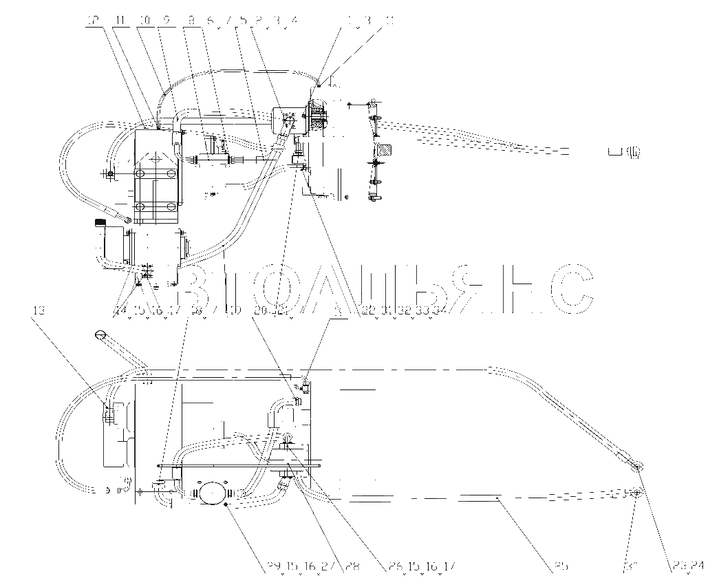 TRANSMISSION AND TORQUE CONVERTER HYDRAULIC SYSTEM (LG816.02