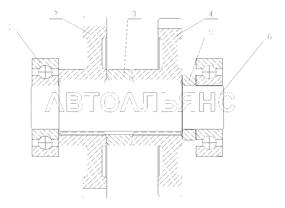 SHAFT ASSEMBLY (LG816.03.01.06)
