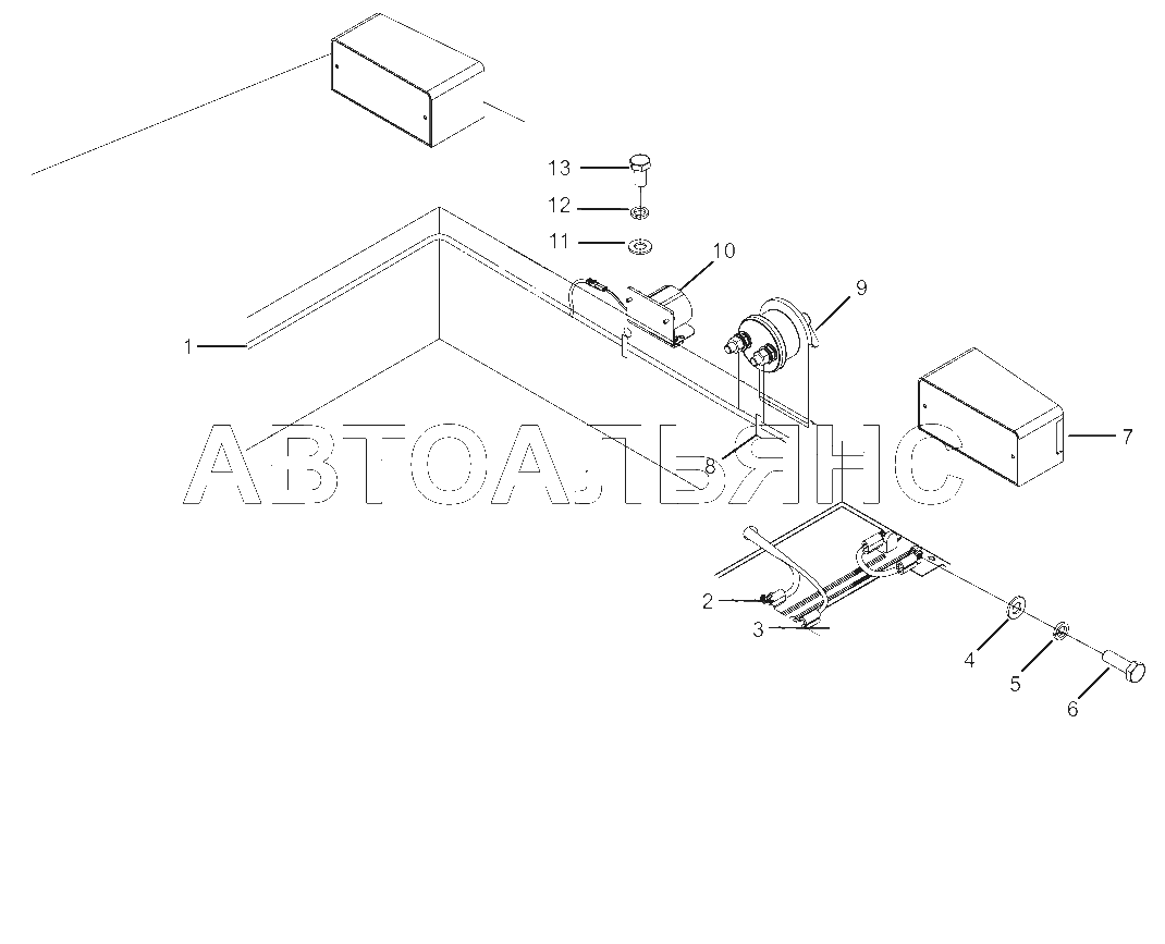 ELECTRIAL WIRING OF COUNTER WEIGHT (30815900226) (USE FOR CD