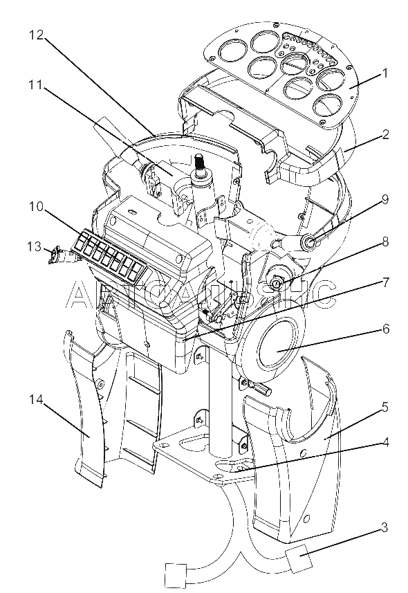 STAND-ALONE IP ASSEMBLY (60400000911) (USE FOR CDM835EVIII.0