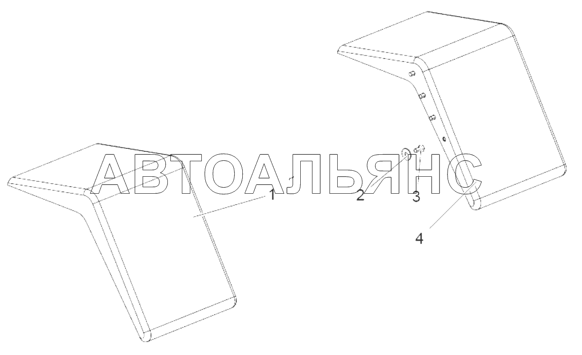 Front mudguard assembly Z3B533000