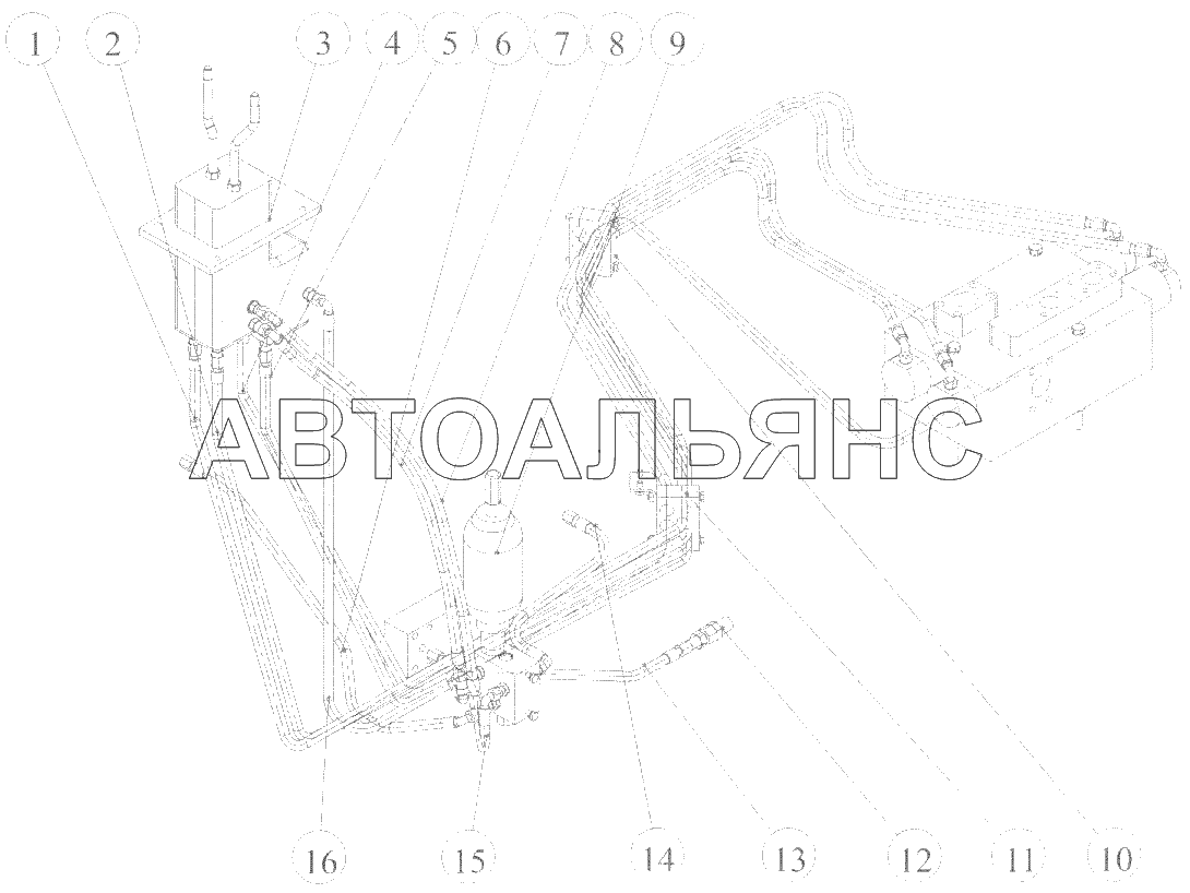 Пилотная гидросистема