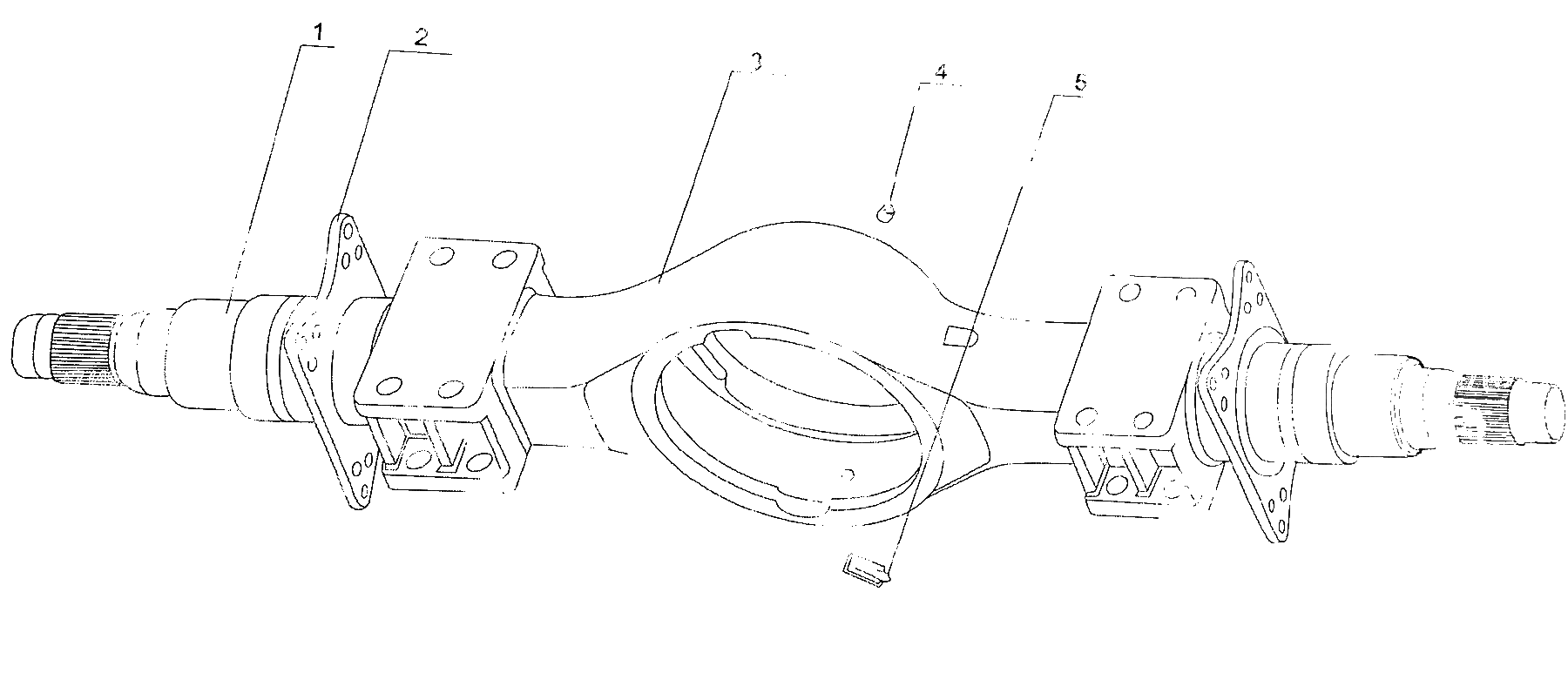 Корпус в сборе (Meritor)