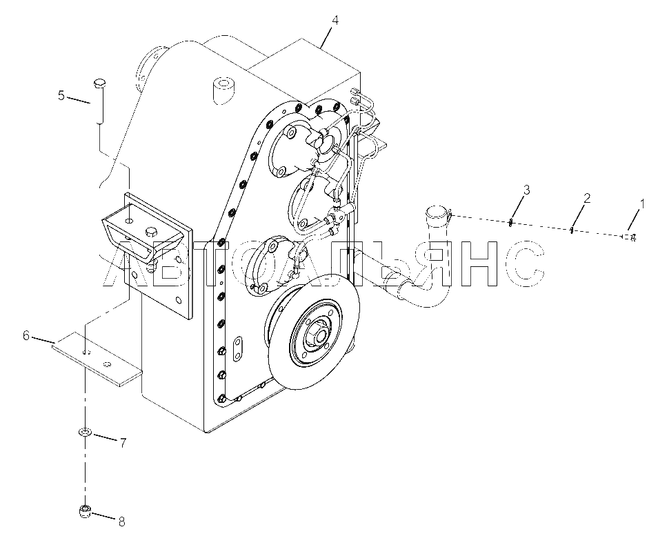 TRANSMISSION SYSTEM (30803900055) (USE FOR CDM835EVI.00/CDM8