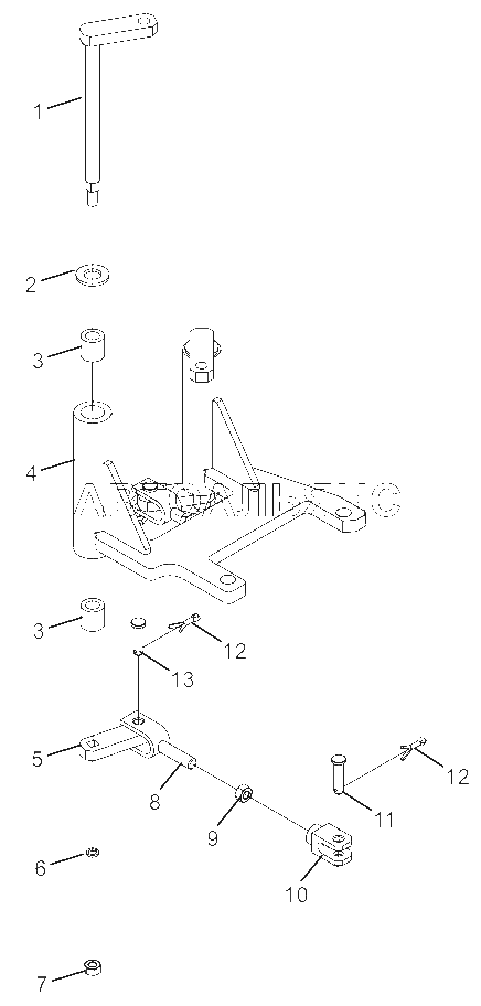 TRANSMISSION CONTROL PANEL ASSEMBLY (30805000040) (USE FOR C
