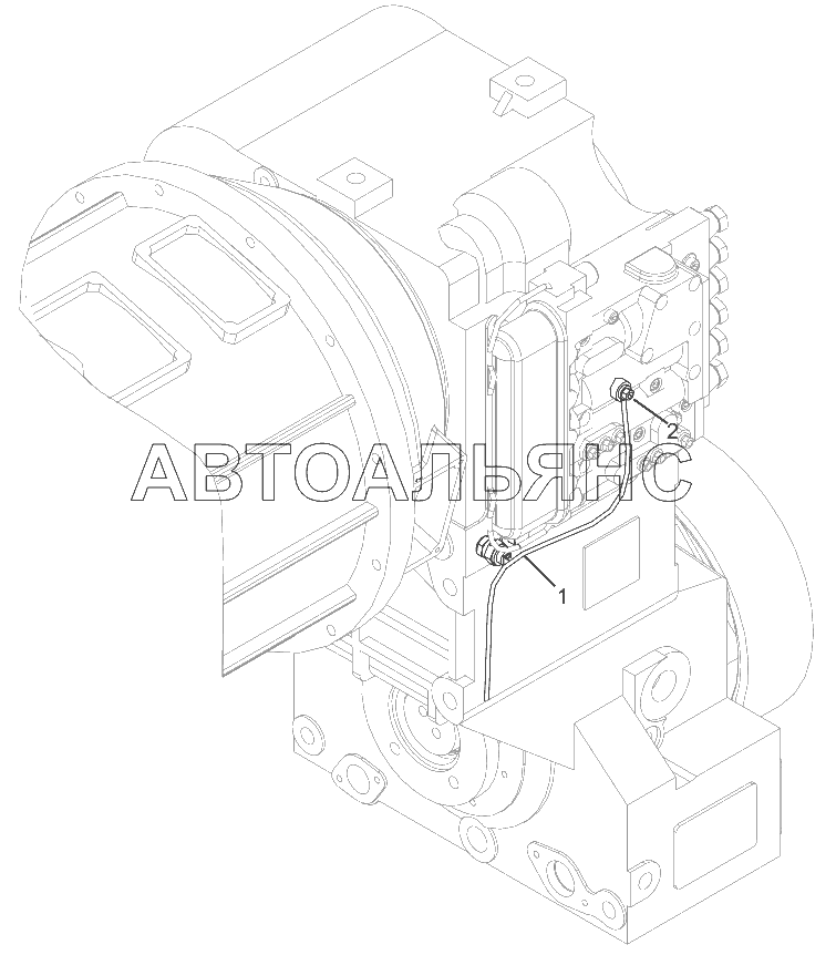 ELECTRIAL WIRING OF TRANSMISSION (30815900213) (USE FOR CDM8