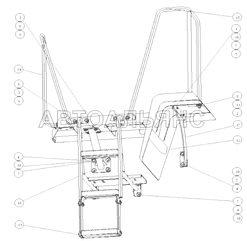 LEFT SIDE FLOOR ASSEMBLY