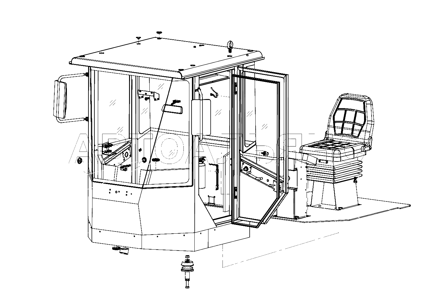 CAB ASSEMBLY (TWO)