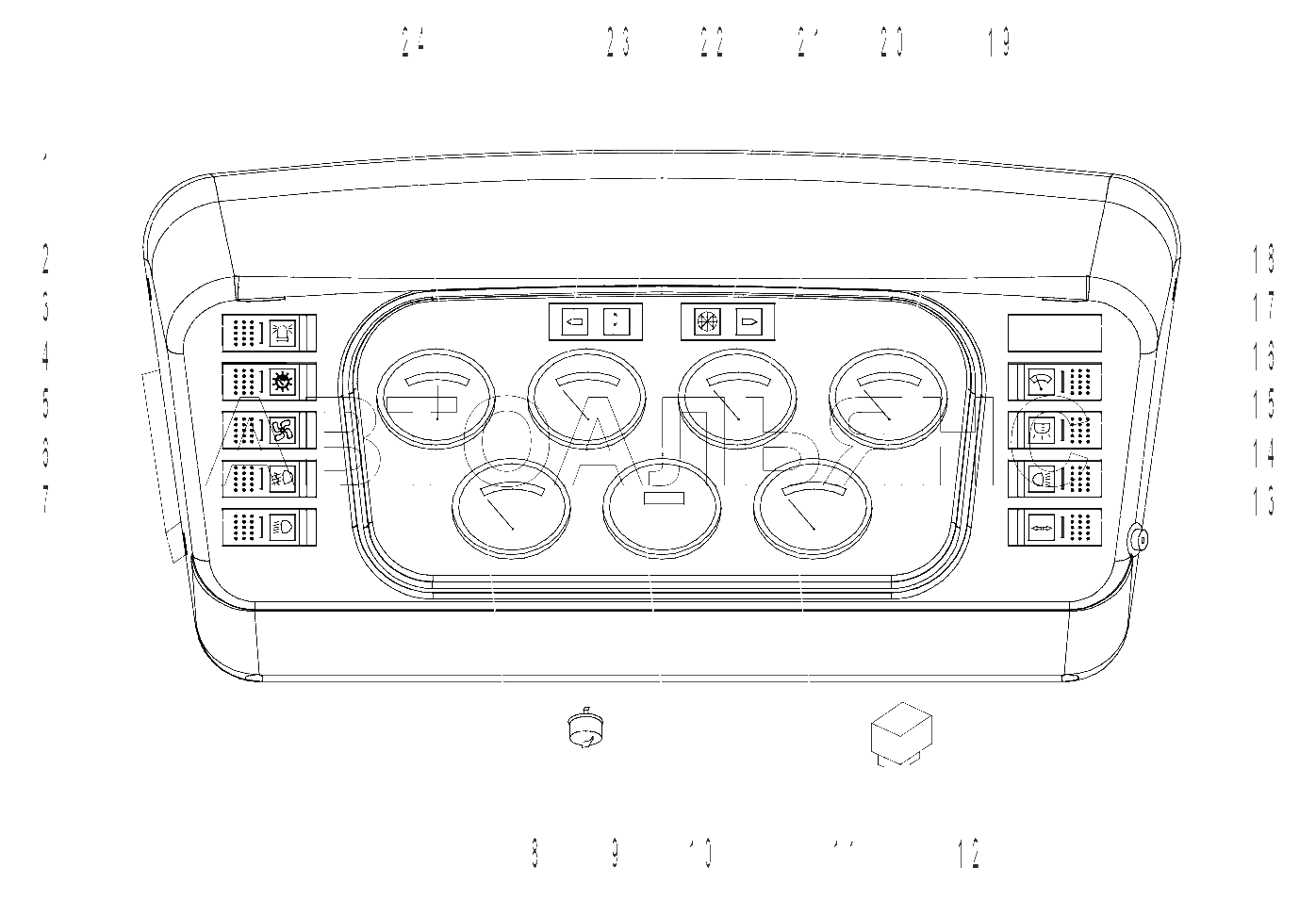 DASH PANEL ASSEMBLY