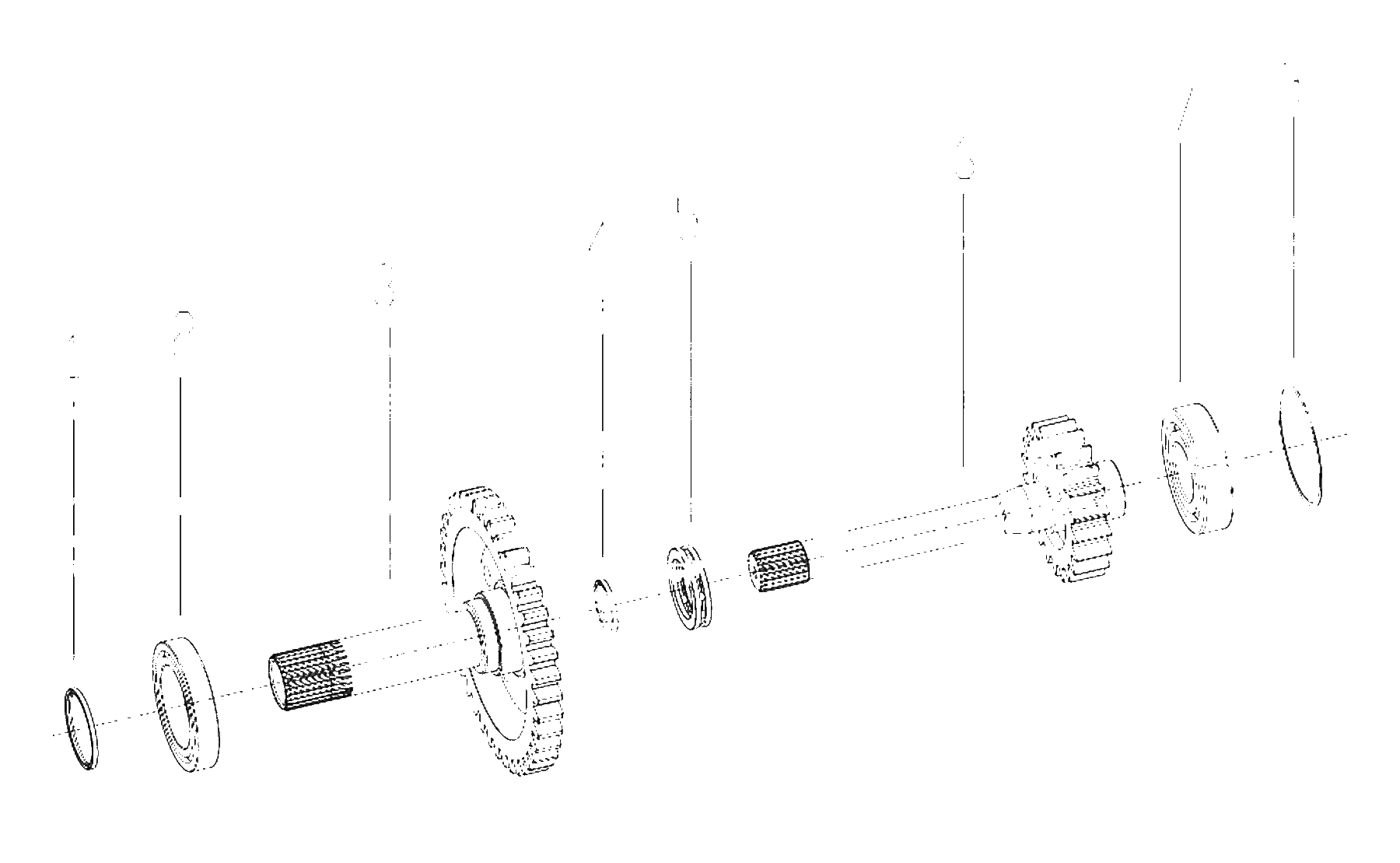 Третий вал в сборе